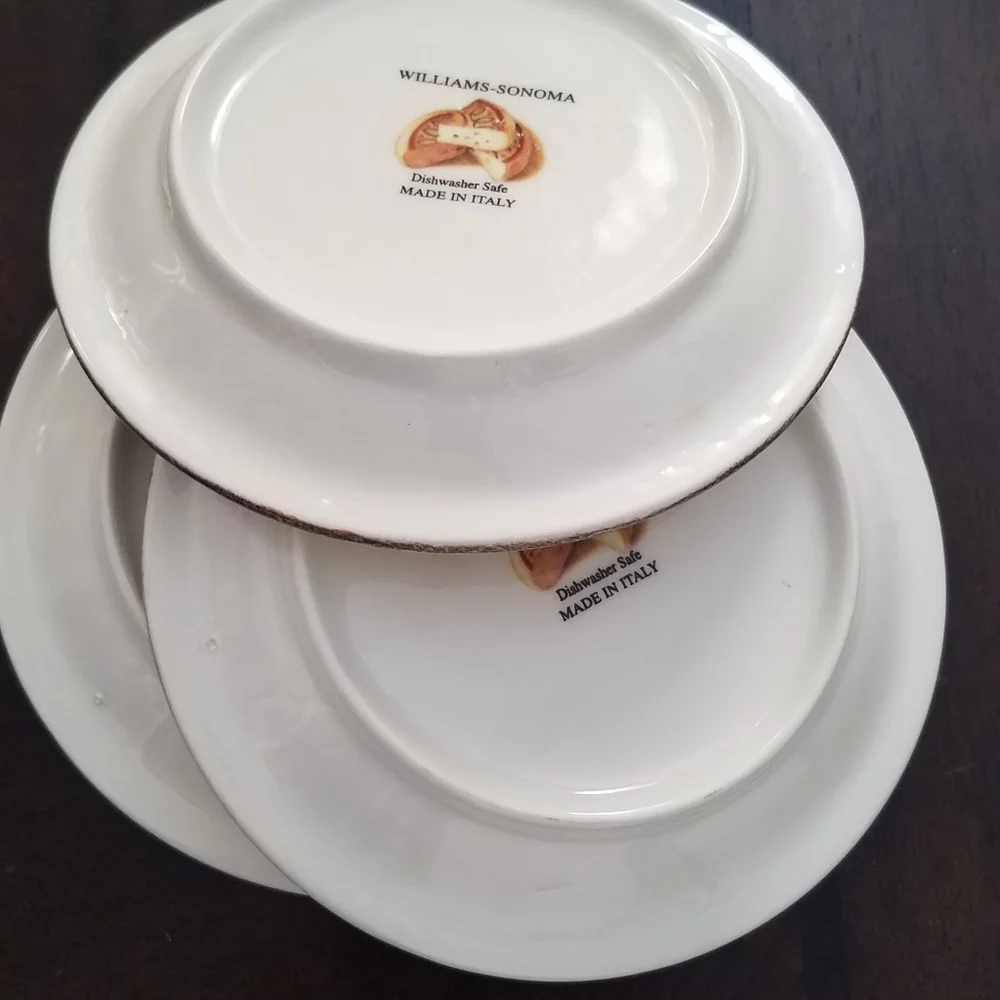 Williams Sonoma Cheese Plate Set